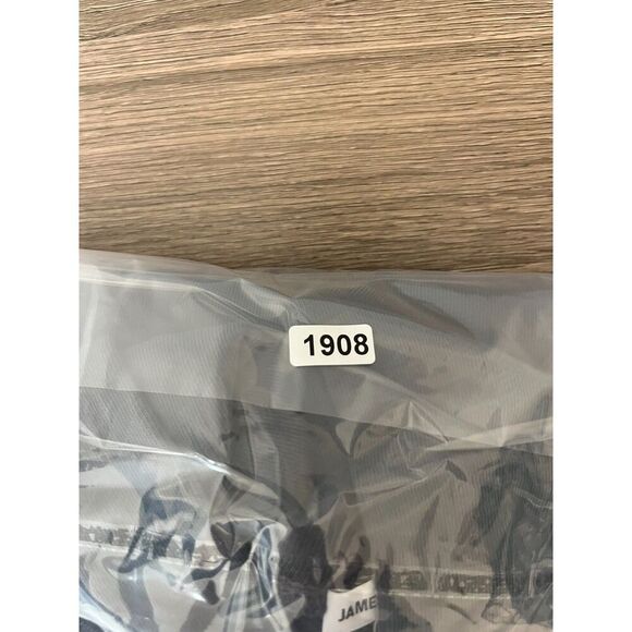 James Perse Pullover Hoodie Sweatshirt Supima Cotton Lightweight Raw Hem 1 NWT - Picture 11 of 11